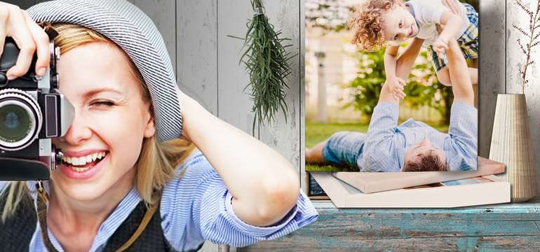 Tlač fotografií na fotoplátno – množstvo rozmerov na výber