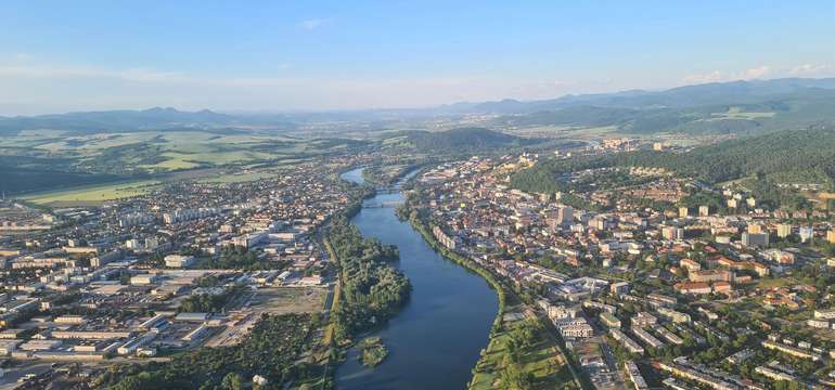 Vyhliadkový let balónom zo Smoleníc alebo Trnavy
