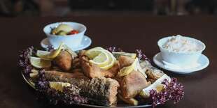 Misa pre 2 osoby plná rýb