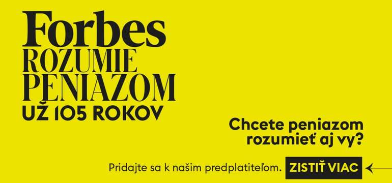 Ročné predplatné mesačníka Forbes (12 vydaní)