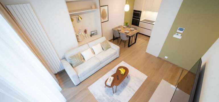 Eurovea Tower Apartment - obývačka