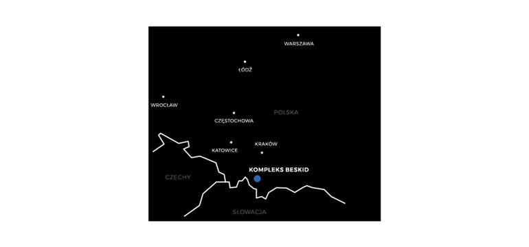 Poľský Kompleks Beskid*** leží kúsok od našich hraníc