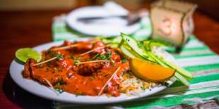 Indická kuracia tikka masala s basmati ryžou alebo butter chicken