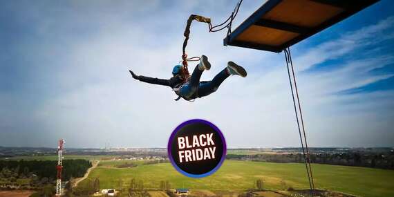 BLACK FRIDAY: Skoč si z najvyššieho objektu na skákanie na Slovensku - sólo zoskok zo 110 m komína Action Tower/Pezinok