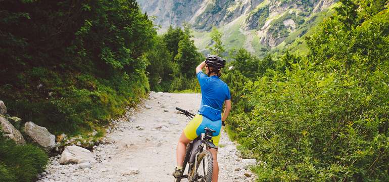 V okolí ubytovania Mi-Tatry sa nachydzajú rôzne cyklotrasy