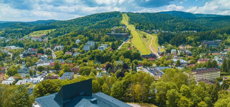 Panorama Resort & Spa v kúpeľnej oblasti Krynici Zdrój