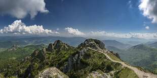 Blízko krivánska časť Malej Fatry a Jánošíkové diery