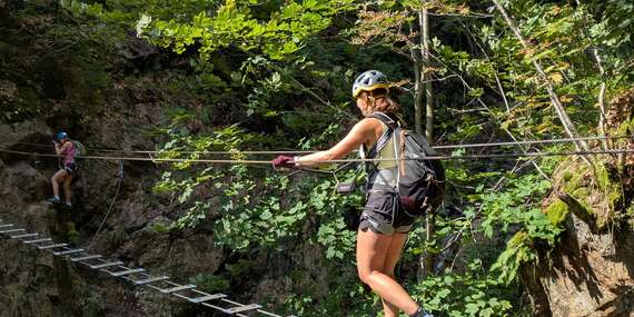 Ferratový kurz v teréne s inštruktorom v lokalitách Slovenský raj - Veľký Kyseľ alebo Martinské hole/Slovenský raj/Martinské hole