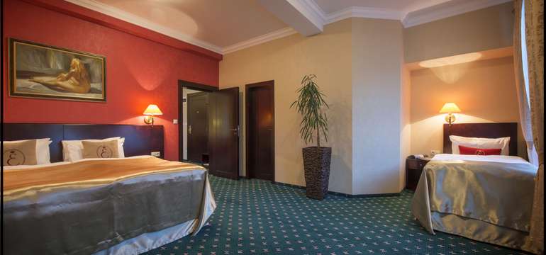 Rodinné apartmány hotela Europa**** vám poskytnú veľkorysý priestor