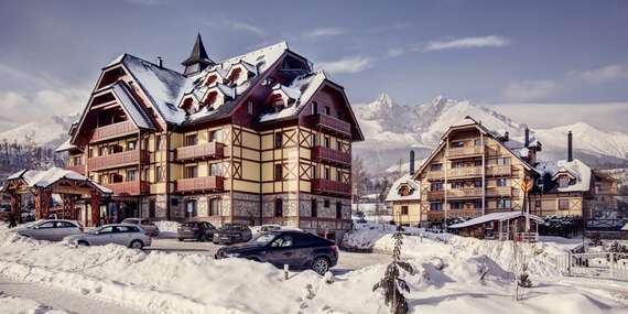 Horský Hotel APLEND Kukučka**** s raňajkami a wellness - len 10 minút od lanovky na Lomničák / Tatranská Lomnica