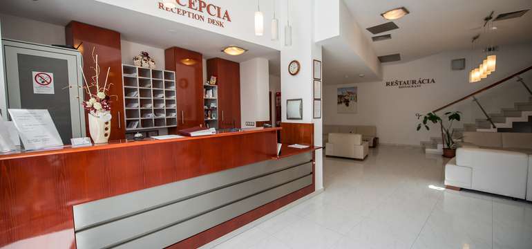 Garni hotel Praha***, recepcia