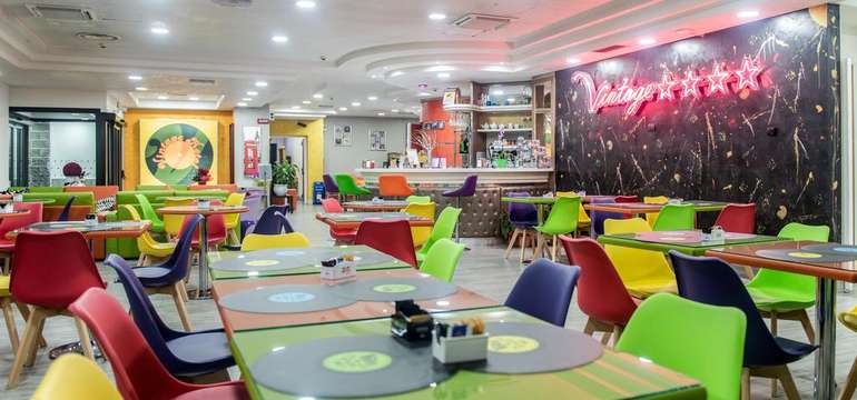 Bufetové raňajky v hoteli ibis Styles Roma Vintage****