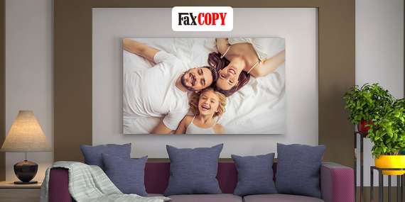 Štýlový obraz na plátne z vlastnej fotografie s osobným odberom ZADARMO v 41 predajniach FaxCOPY/Slovensko