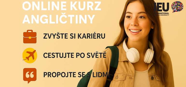 Online jazykový kurz angličtiny od International English University