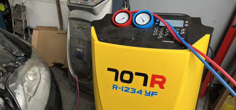 Konfort 707R je najnovší model základnej úrovne pre chladivo R1234yf v ponuke Texa