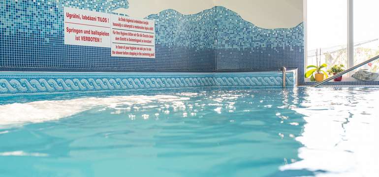 Vo wellness centre penziónu Andrea*** výborne zrelaxujete