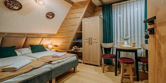 Willa u Gałów v horskej obci Poronin v poľských Tatrách - viaceré termálne kúpaliská v okolí/Poľsko - Vysoké Tatry - Poronin