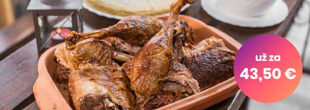 Husacie a kacacie hody v restauracii Husacina u Galika