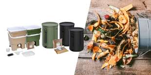 Bytové kompostéry Bokashi, ktoré rozkladajú bioodpad fermentovaním
