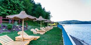 Hotel Zelená lagúna**** stojí hneď pri Domaši