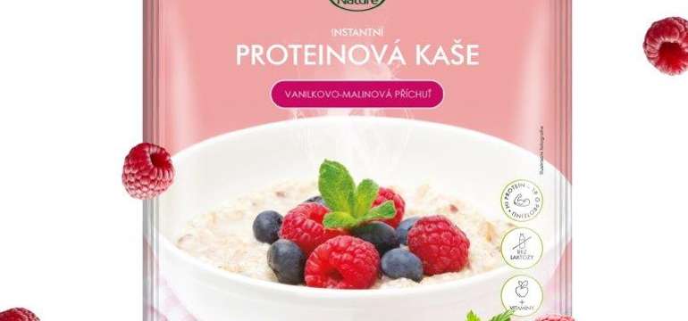 Express Diet - Vanilkovo-malinová kaša, 53 g