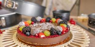 Čokoládovo-banánová raw torta