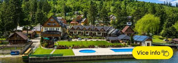 Slanický Dvor – přehrada, privátní wellness a atrakce