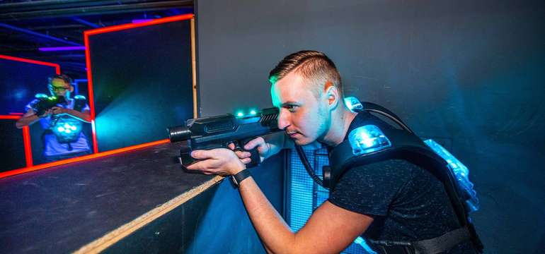 SWAT laser aréna v Bratislave.