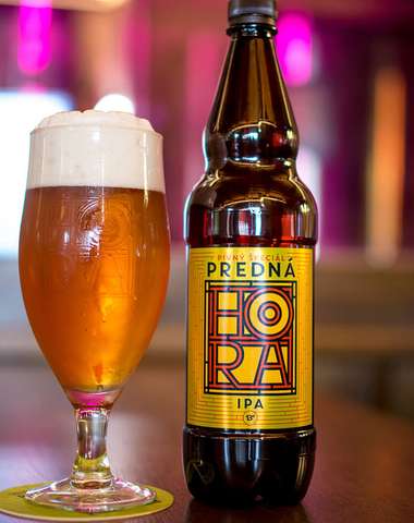 Vychutnať si môžete vlastné pivo značky Predná Hora z Vyhní