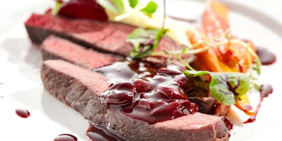 Divinové hody s prípitkom od šéfkuchára v reštaurácii hotela Divoká Voda/Bratislava – Čunovo