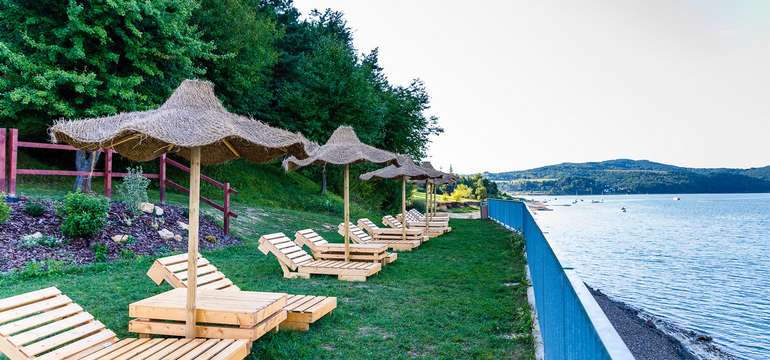Hotel Zelená lagúna**** stojí hneď pri Domaši