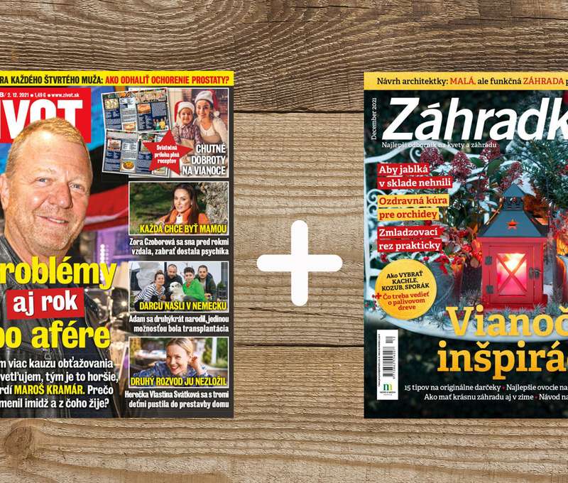 Ročné predplatné ŽIVOT + Záhradkár