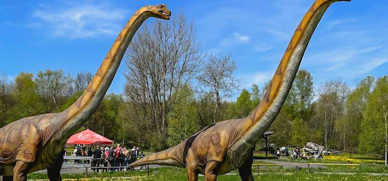 Súčasťou košickej ZOO je aj Dinopark