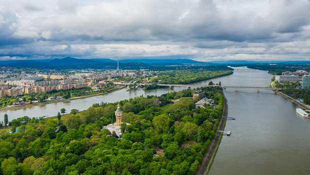 Margaretin ostrov v Budapesti