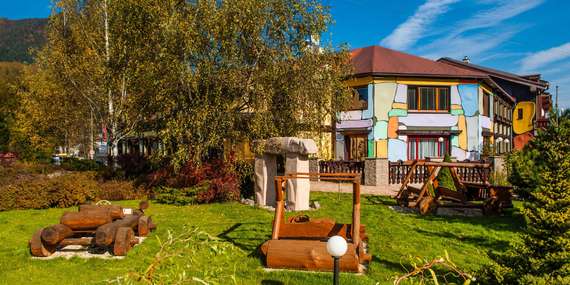 Wellness pobyt v srdci Veľkej Fatry v apartmánoch hotela Áčko*** s polpenziou/Ružomberok