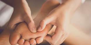 Reflexná masáž chodidiel