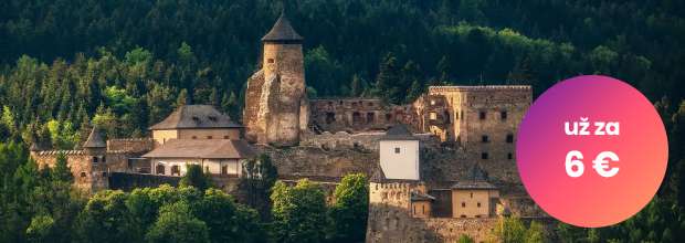 Dovolenka s detmi - Vstupne na hrad Stara Lubovna
