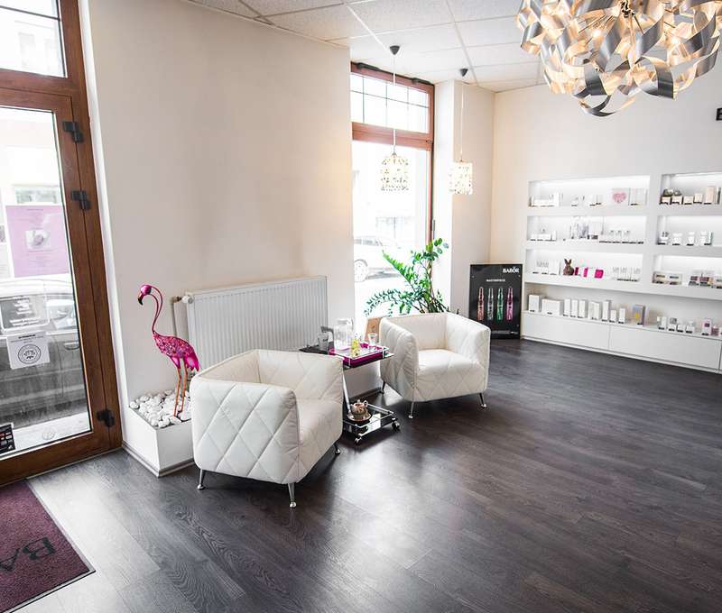 Interiér salónu Babor Beauty Spa.