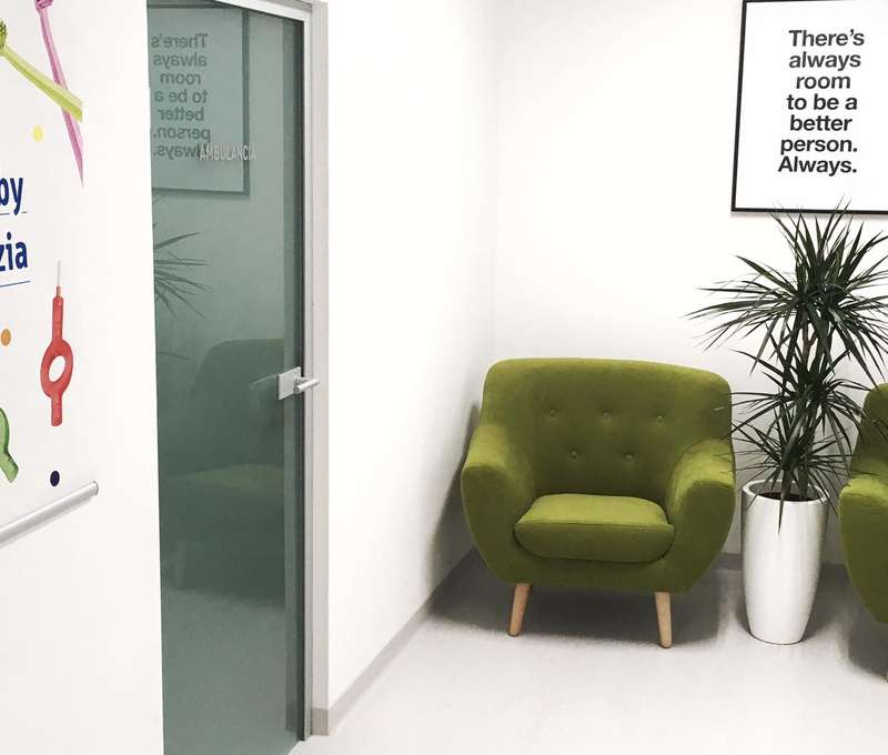Príjemné priestory Family Dental Care Košice.