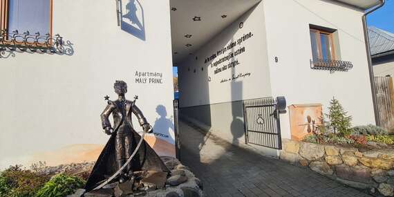 Rozprávkový pobyt v Bojniciach v apartmánoch Malý Princ s privátnym wellness + vstupy do ZOO a na zámok/Bojnice