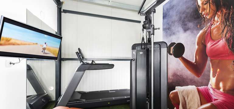Fitness centrum hotelu Bo33**** v Budapešti je k dispozici neomezeně