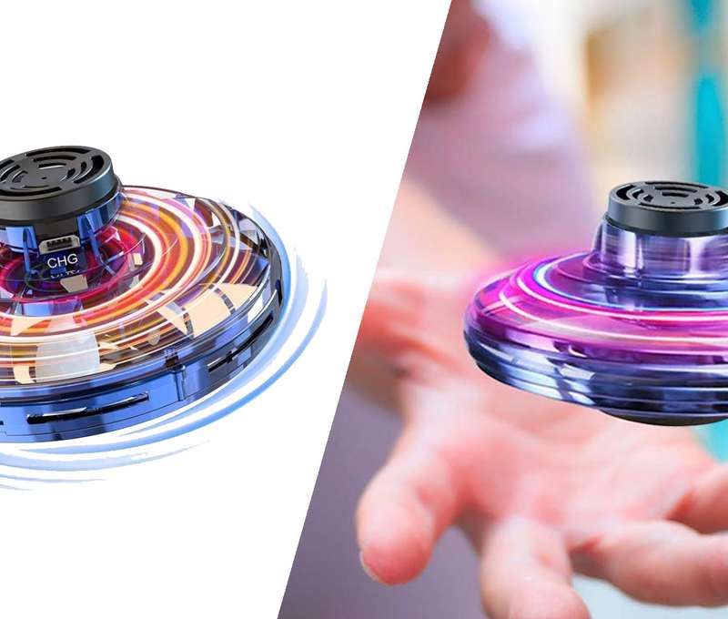 Hra pre dvoch - lietajúci fidget spinner, mini drone