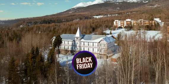 BLACK FRIDAY: Adult friendly Hotel TIVOLI*** s výhľadom na Gerlachovský štít s chutnou polpenziou/Vysoké Tatry - Tatranská Polianka