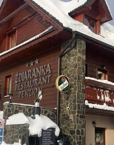 Penzión Ždiaranka v rázovitej goralskej obci Ždiar