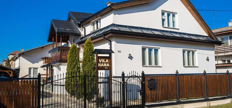Vila Hana v Novej Lesnej priamo pod Vysokými Tatrami