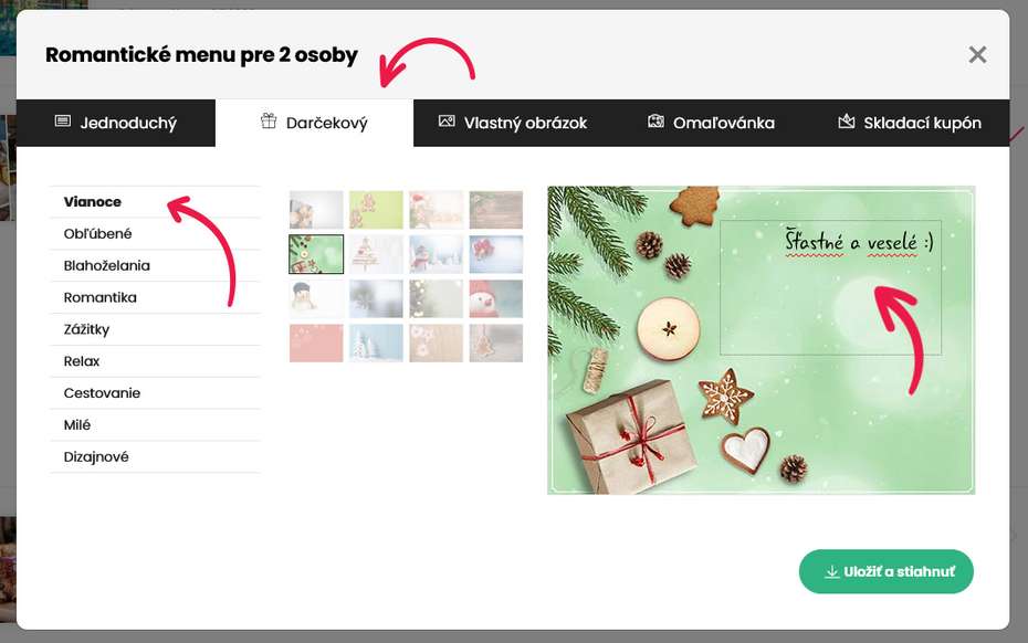 darcekovy poukaz ako vytvorit zlavadna