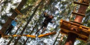 Tarzánia Kubínska Hoľa v korunách stromov 