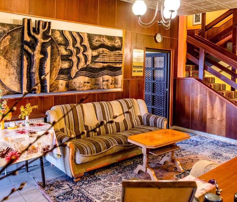 Hotel nabízí příjemné prostředí k odpočinku