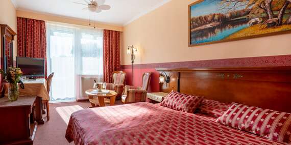 EXTRA ZĽAVA: Grand Hotel Sergijo Residence**** superior s možnosťou privátneho wellness, masáže a romantickej večere/Piešťany