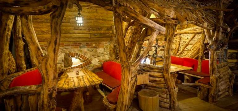 Stylové prostory restaurace